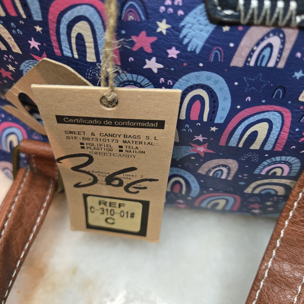 Women's Multicolor Backpack - Picture 5 of 12